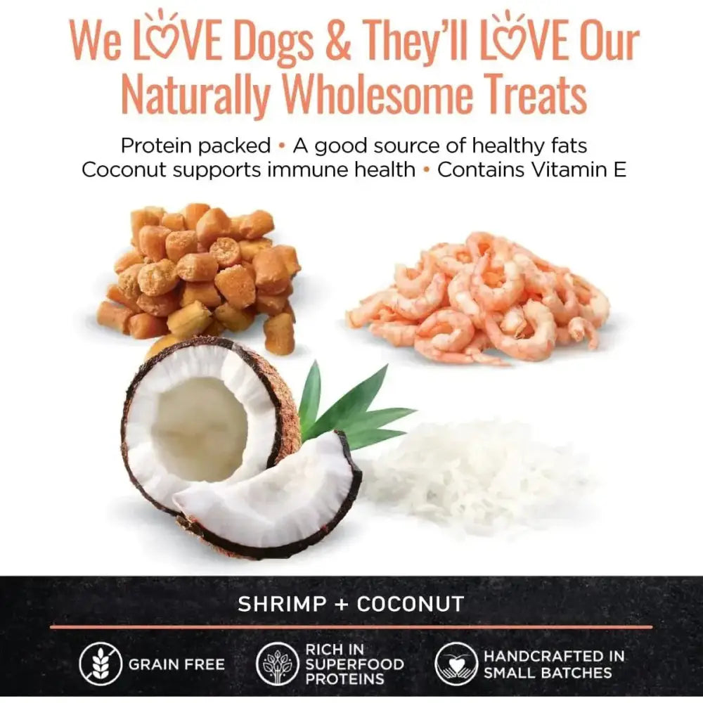 Smart Cookie Shrimp & Coconut Grain - Free Soft & Chewy Dog Treats 5oz - Talis Us