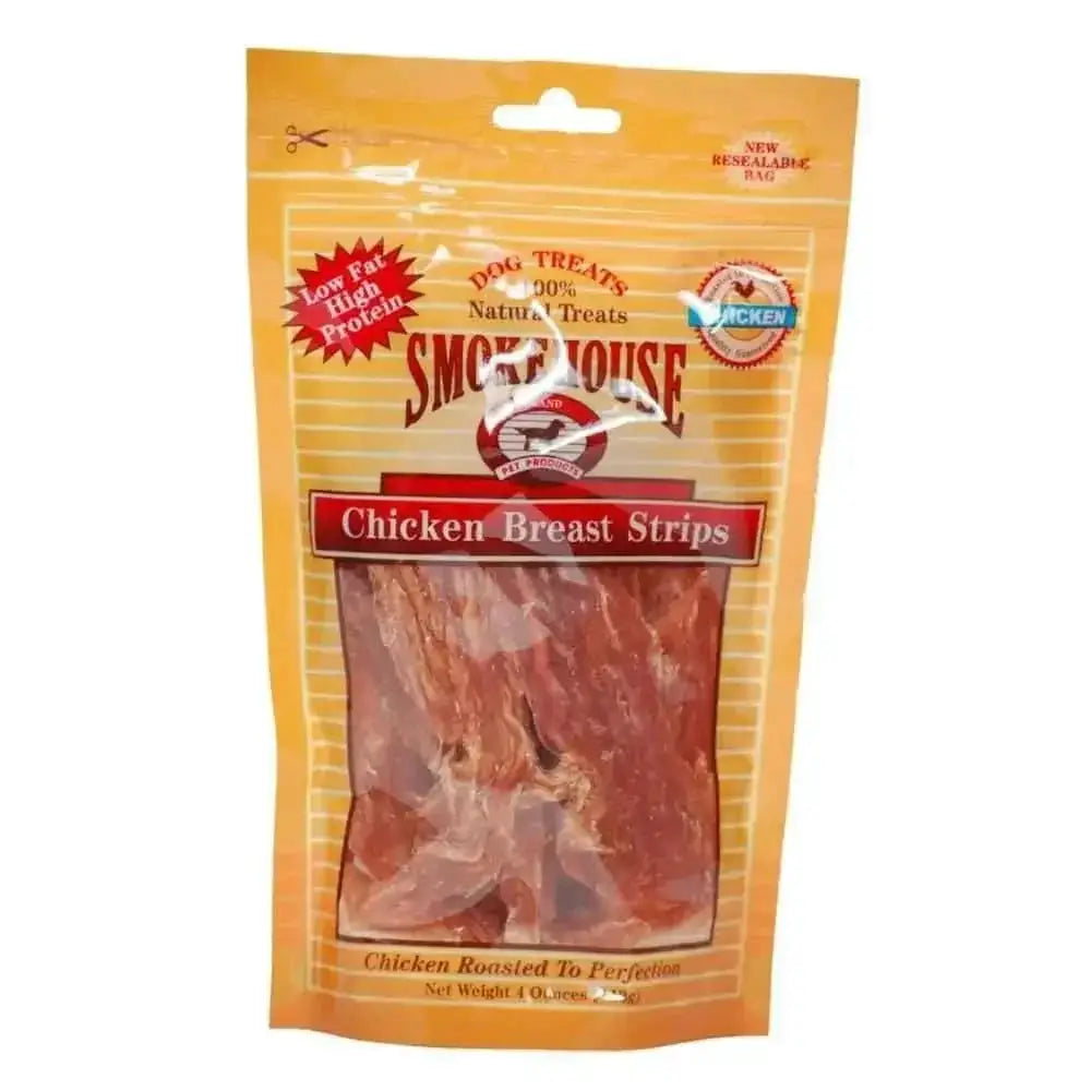 Smokehouse Chicken Breast Strips Dog Treat Smokehouse