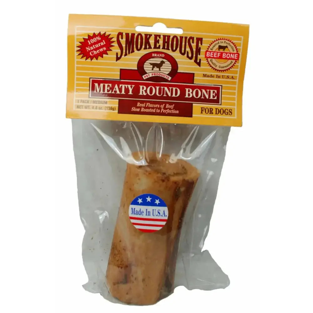 Smokehouse USA Made Round Bone Dog Chew Smokehouse
