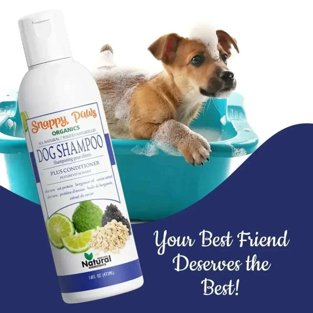 Snappy Paws Organic - Dog Shampoo and Conditioner 16 oz - Talis Us