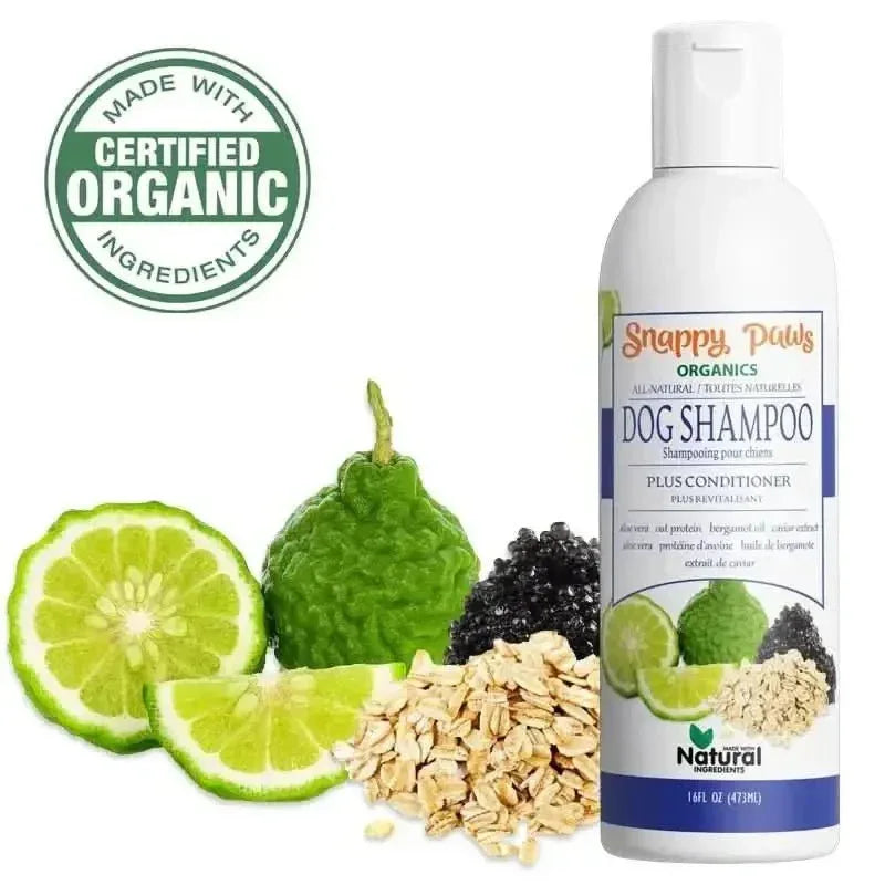 Snappy Paws Organic - Dog Shampoo and Conditioner 16 oz - Talis Us