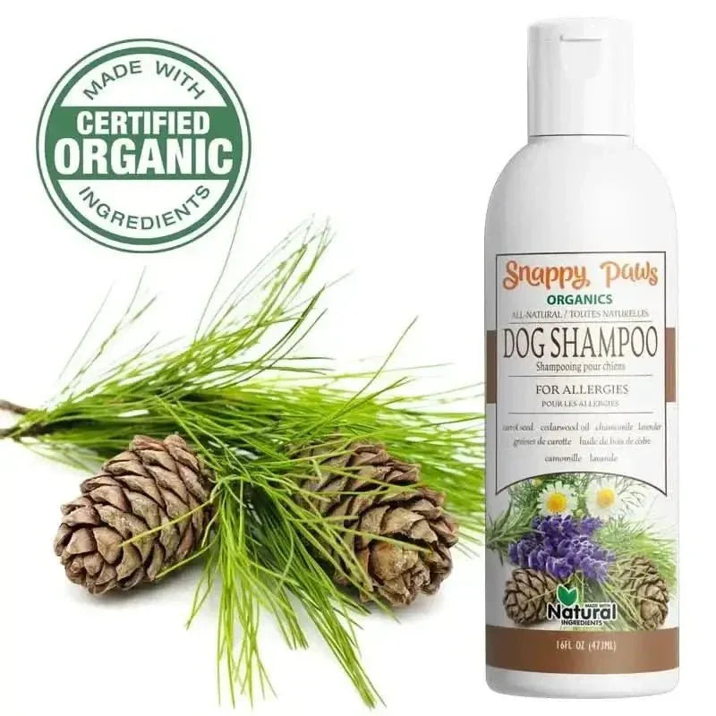 Snappy Paws Organic - Dog Shampoo For Allergies 16 oz - Talis Us