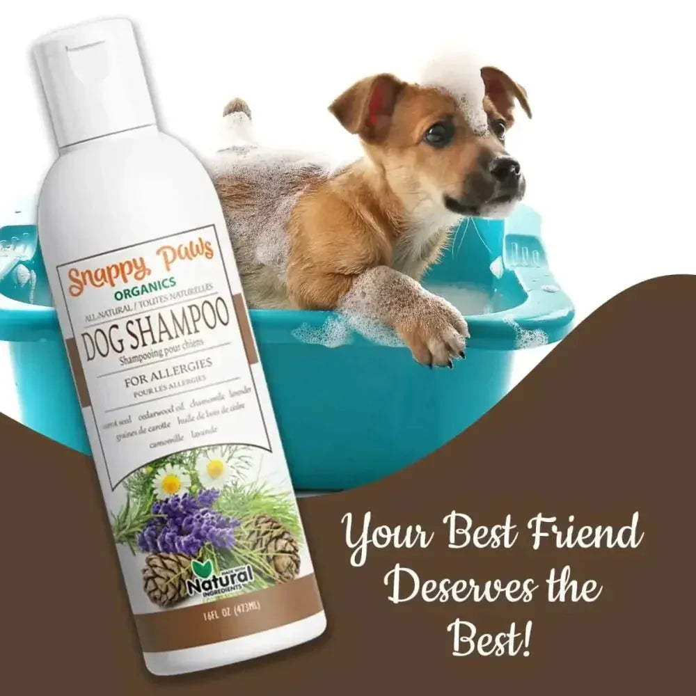 Snappy Paws Organic - Dog Shampoo For Allergies 16 oz - Talis Us