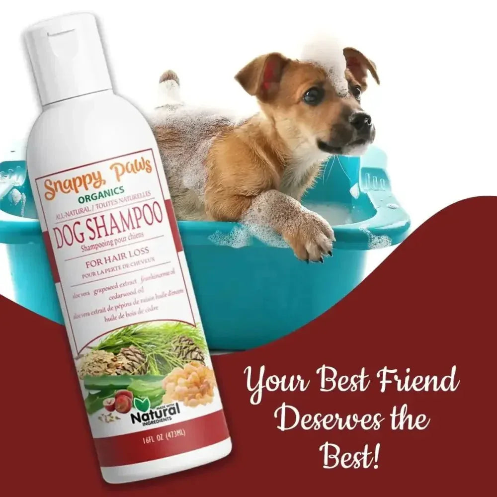 Snappy Paws Organic - Dog Shampoo For Hair Loss 16 oz - Talis Us