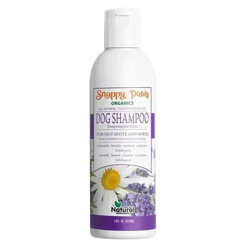 Snappy Paws Organic - Dog Shampoo For Hot Spots & Sores 16 oz - Talis Us