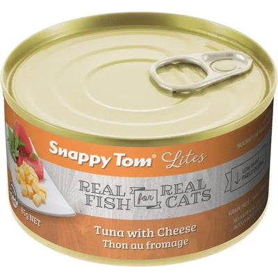 Snappy Tom Lites Tuna with Cheese Canned Cat Food Snappy Tom