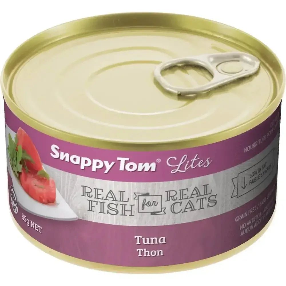 Snappy Tom Lites Tuna Flavor Canned Cat Food 24/3oz - Talis Us
