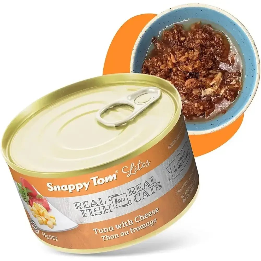 Snappy Tom Lites Tuna with Cheese Canned Cat Food - Talis Us