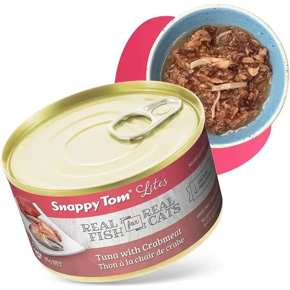 Snappy Tom Lites Tuna with Crabmeat Canned Cat Food - Talis Us