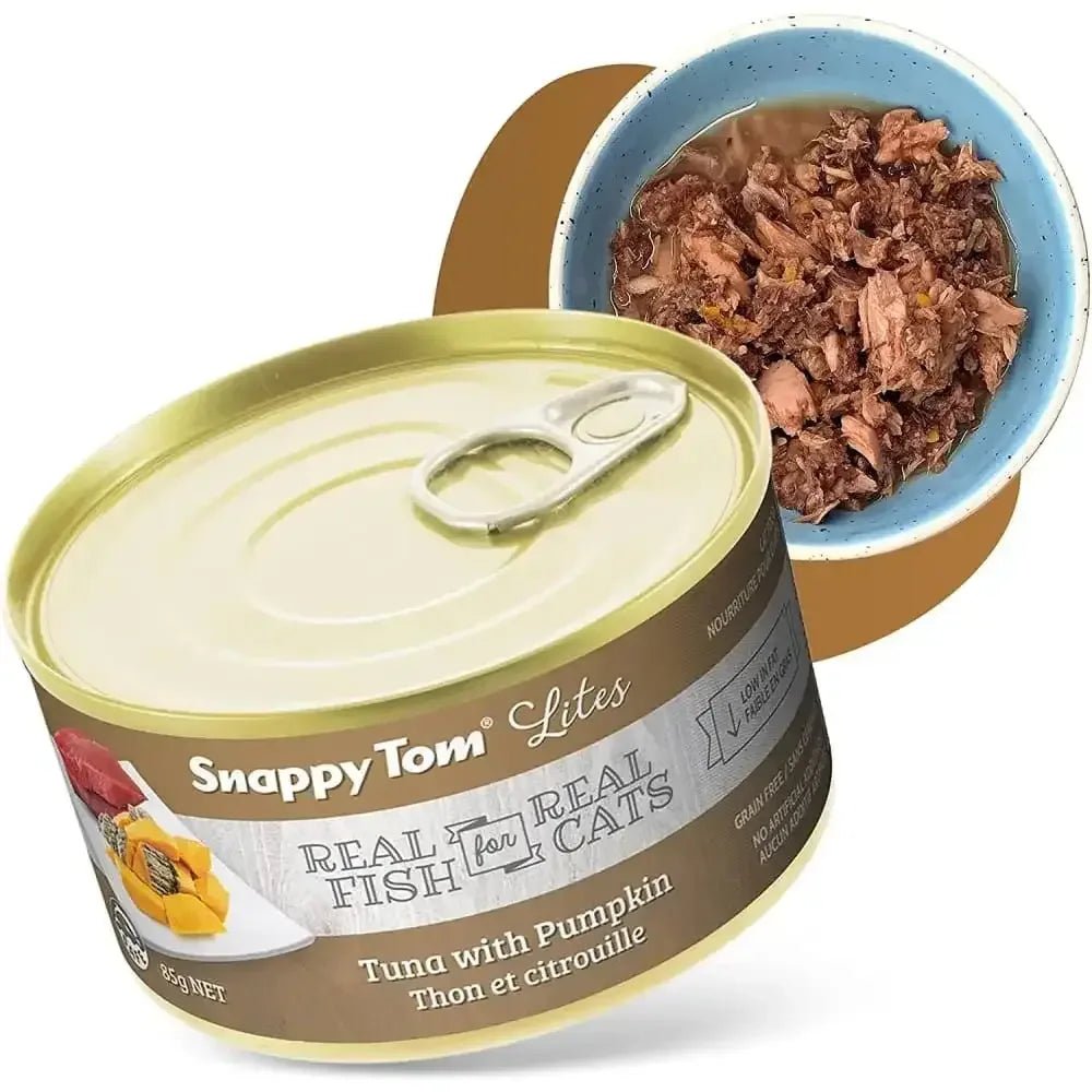 Snappy Tom Lites Tuna with Pumpkin Canned Cat Food - Talis Us