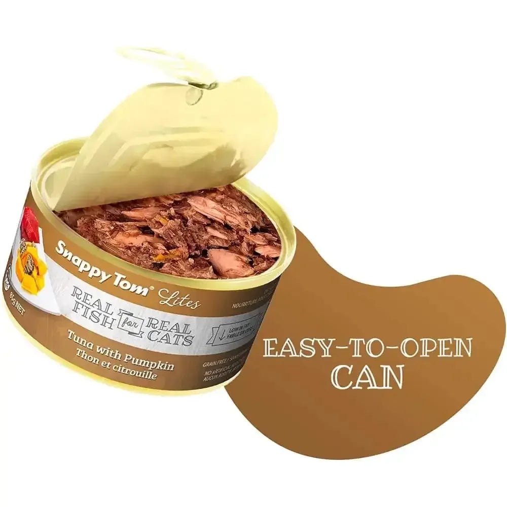 Snappy Tom Lites Tuna with Pumpkin Canned Cat Food - Talis Us
