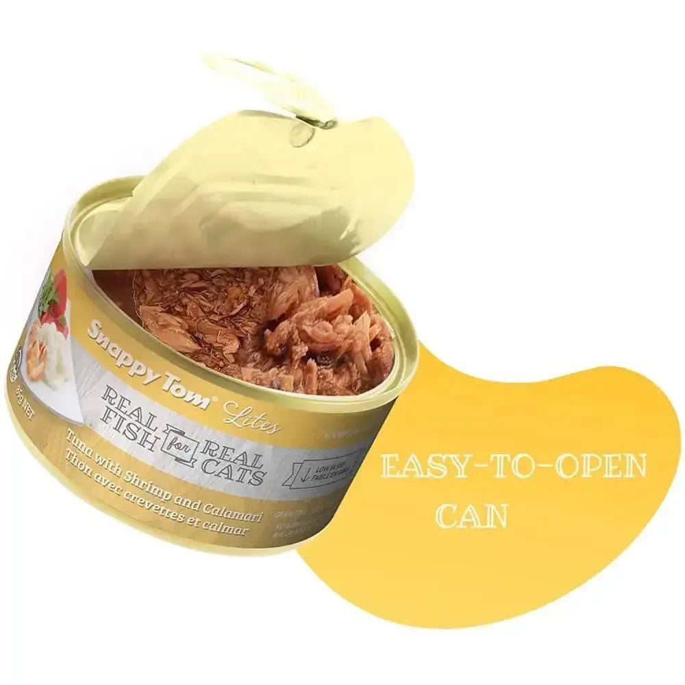 Snappy Tom Lites Tuna with Shrimp & Calamari Canned Cat Food - Talis Us