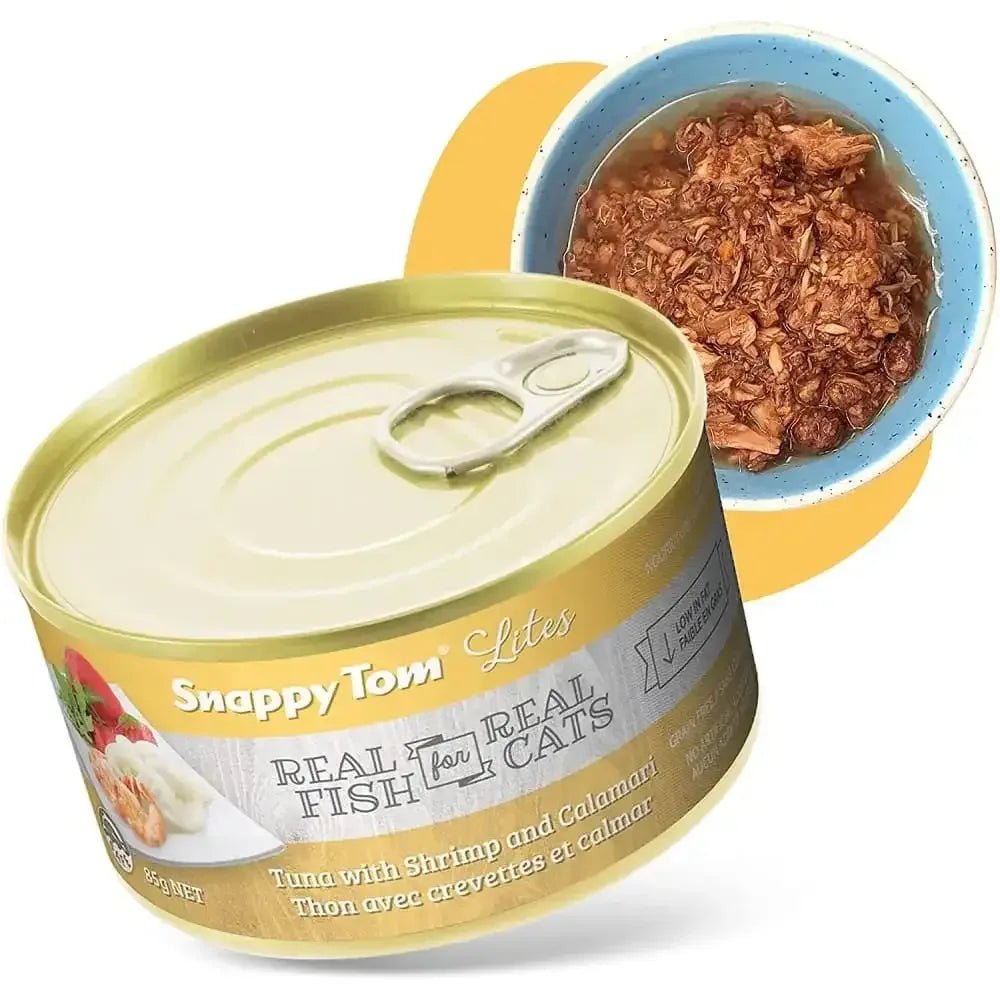 Snappy Tom Lites Tuna with Shrimp & Calamari Canned Cat Food - Talis Us