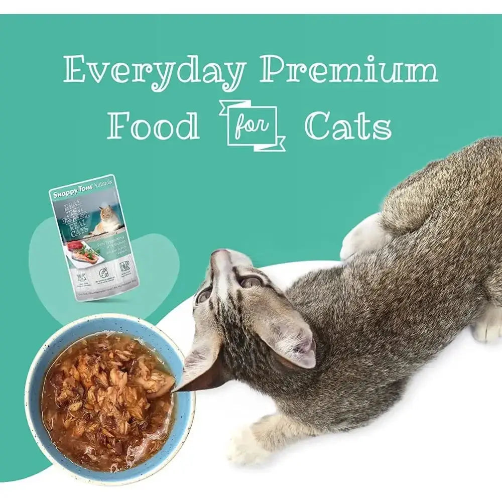 Snappy Tom Naturals Tuna Temptations with Salmon Snappy Tom