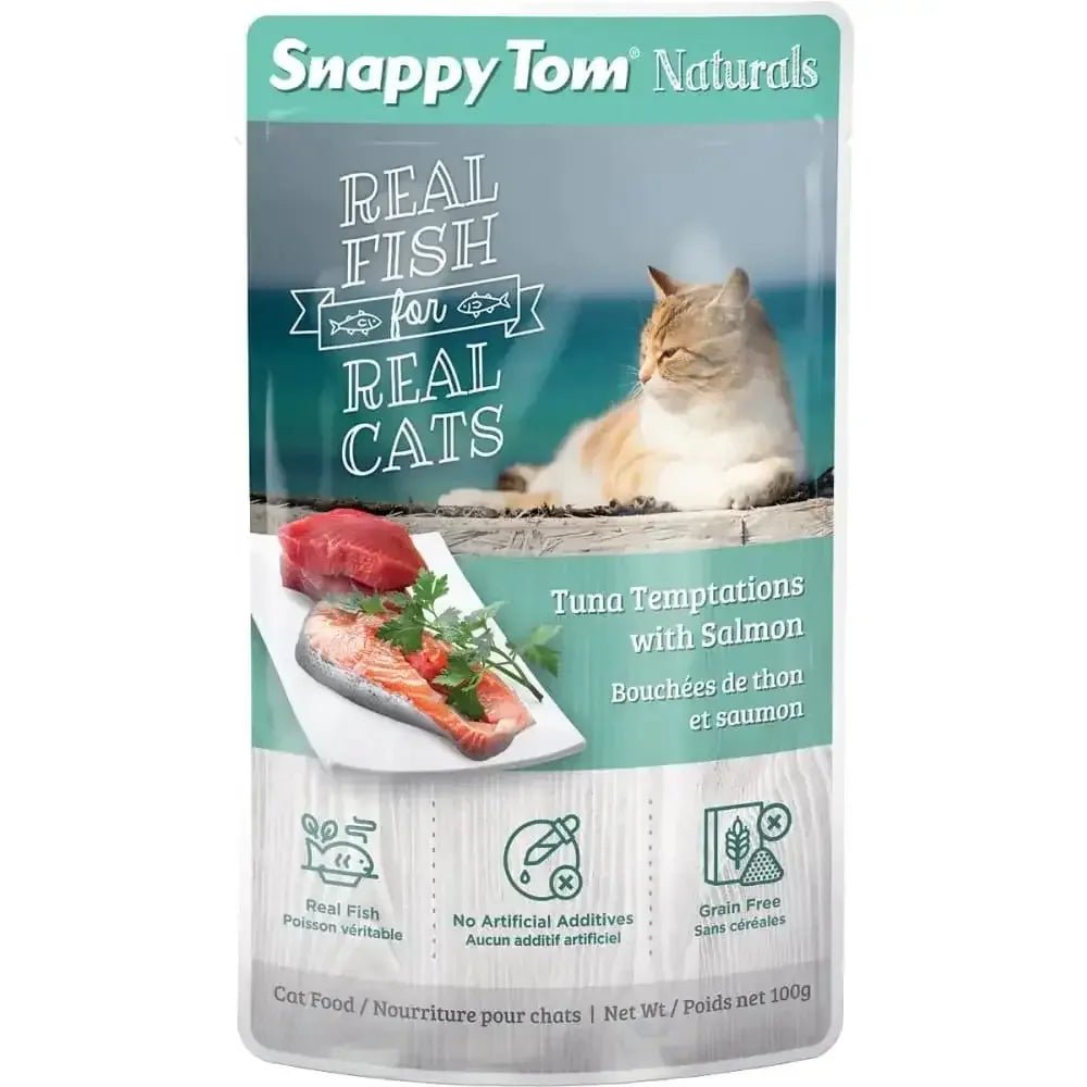 Snappy Tom Naturals Tuna Temptations with Salmon - Talis Us
