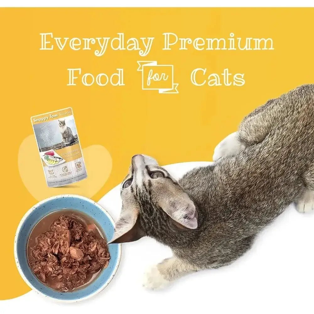 Snappy Tom Naturals Tuna with Mackerel Wet Cat Food 12/3.5oz - Talis Us