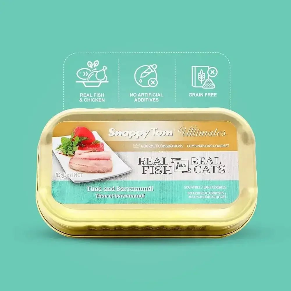 Snappy Tom Ultimates Fresh Tuna and Barramundi 12/3oz - Talis Us