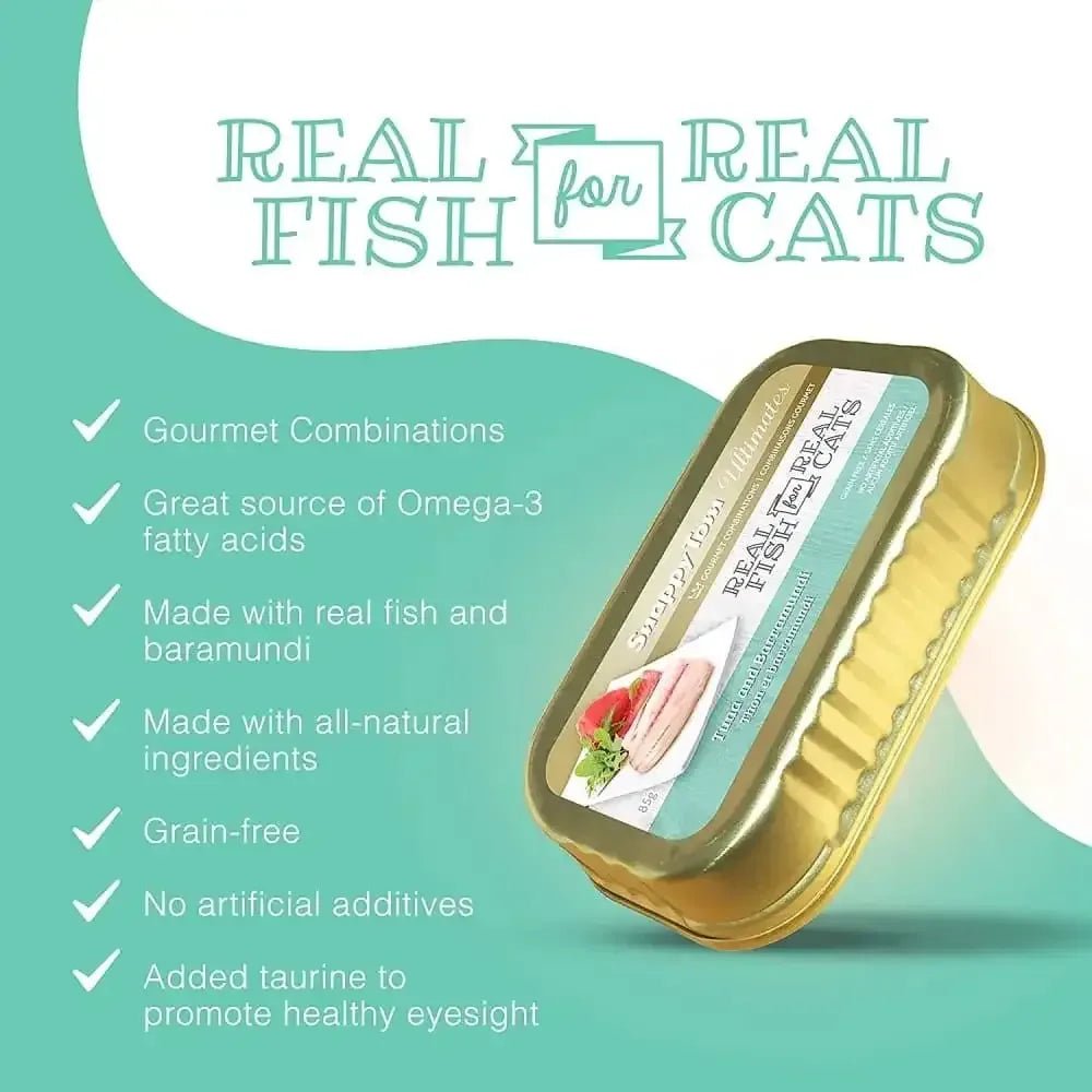 Snappy Tom Ultimates Fresh Tuna and Barramundi 12/3oz - Talis Us