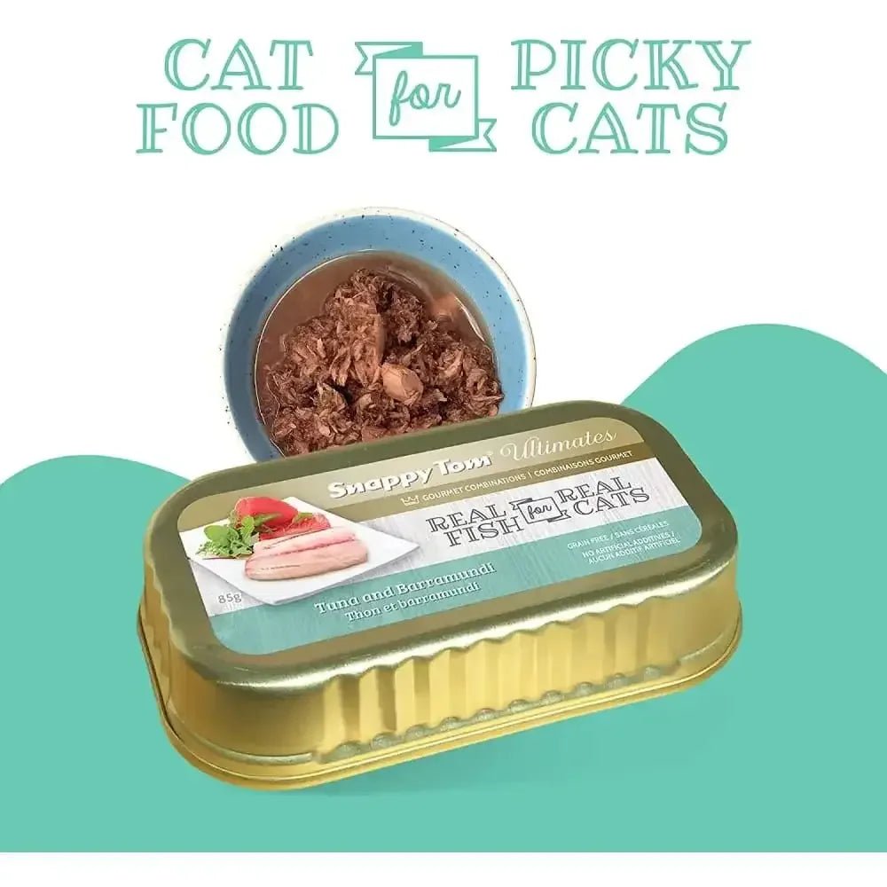 Snappy Tom Ultimates Fresh Tuna and Barramundi 12/3oz - Talis Us