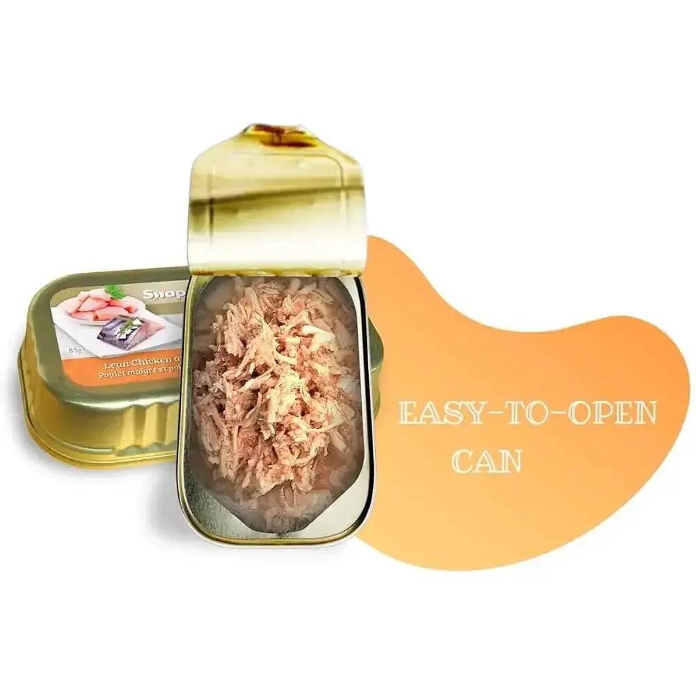 Snappy Tom Ultimates Lean Chicken and Fish in Broth Canned Cat Food 12/3oz - Talis Us