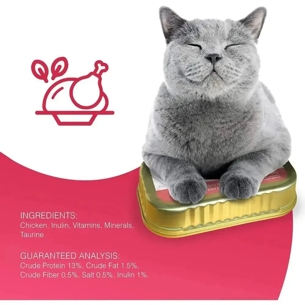 Snappy Tom Ultimates Tender Chicken in Broth Canned Cat Food - Talis Us