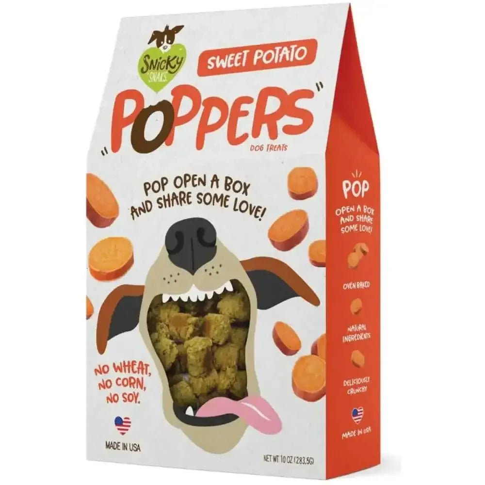 Snicky Snak Poppers Dog Treat 10 oz - Talis Us