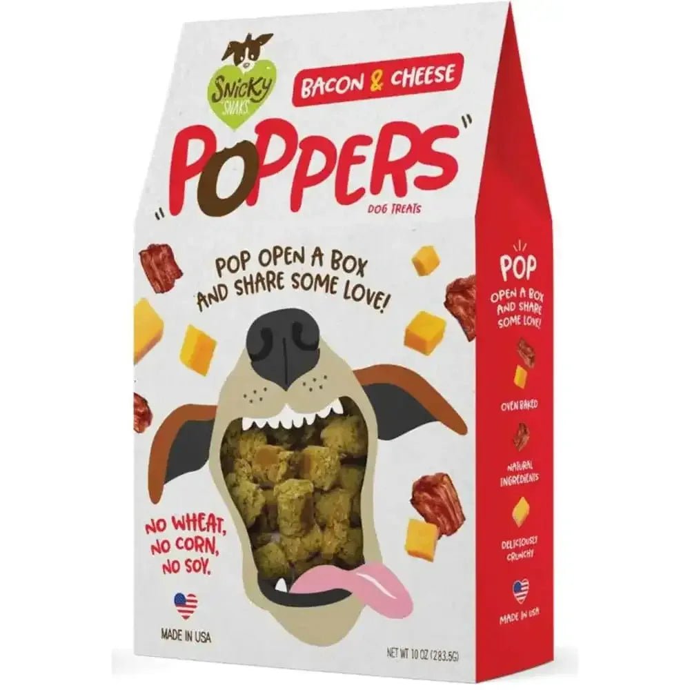 Snicky Snak Poppers Dog Treat 10 oz - Talis Us