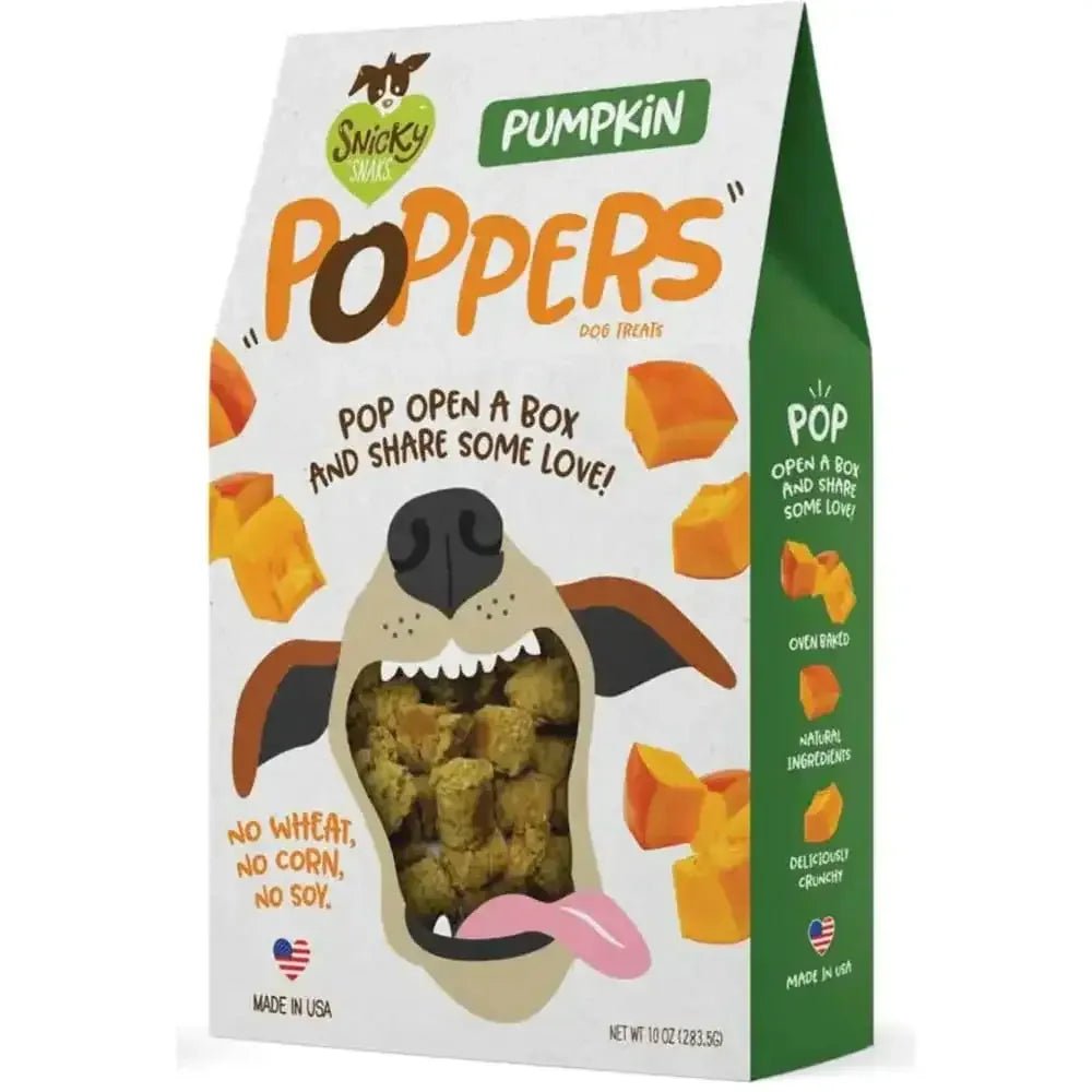 Snicky Snak Poppers Dog Treat 10 oz - Talis Us