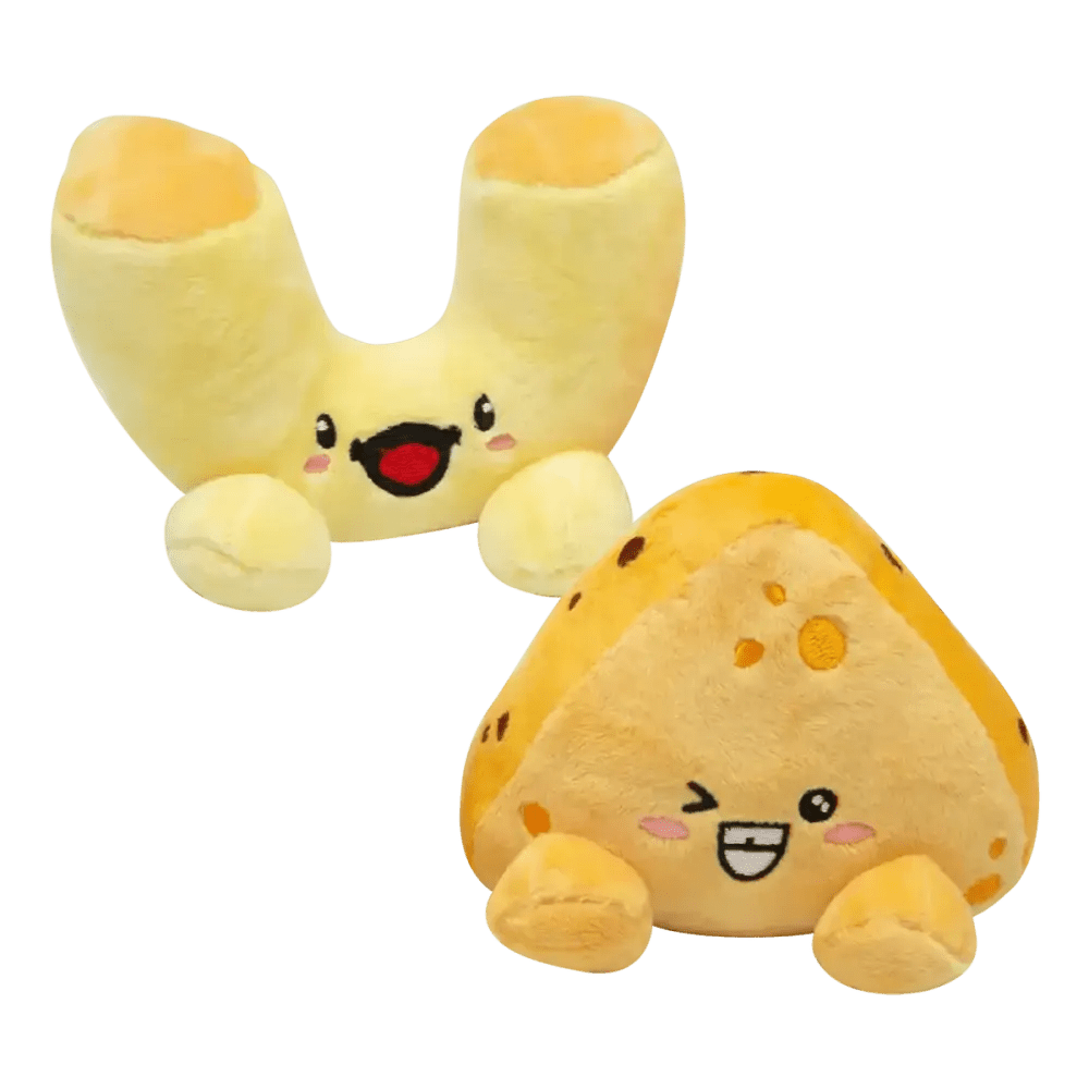 SnugArooz Mac N' Cheese Plush Dog Toys - Talis Us