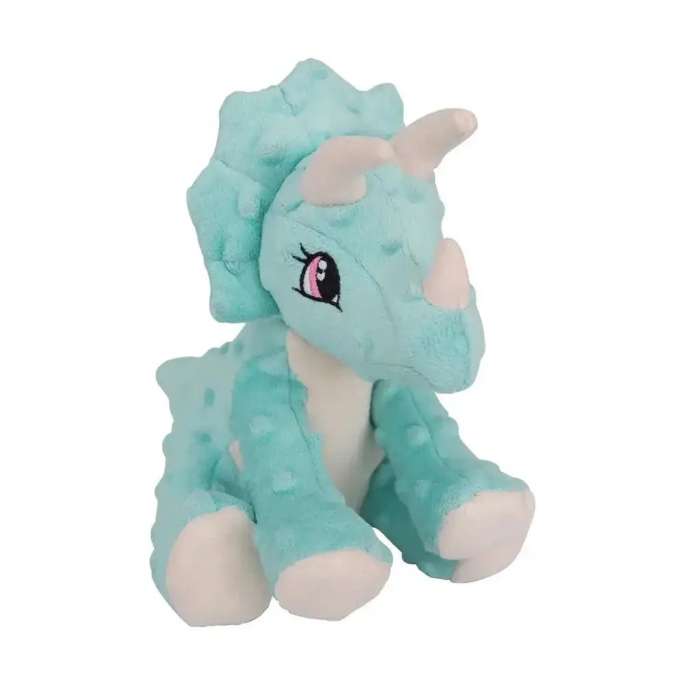 SnugArooz Talia the Triceratops Plush Dog Toy 8" - Talis Us