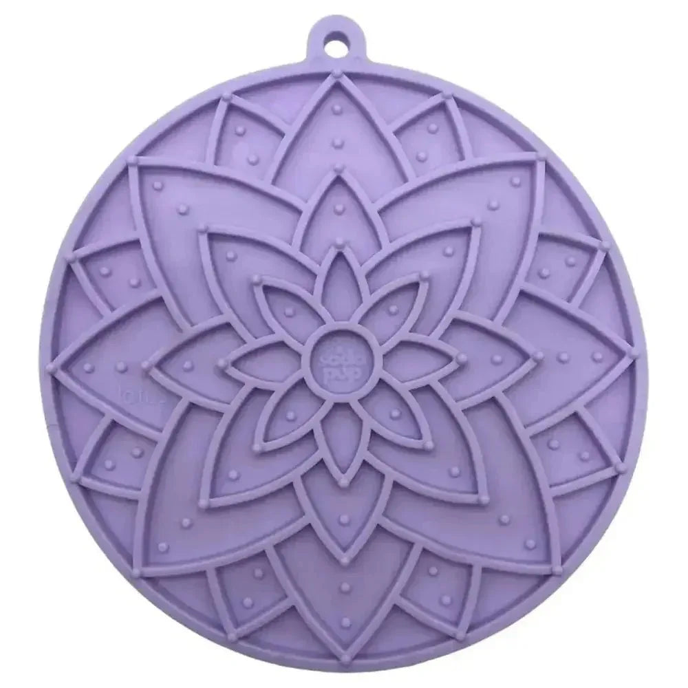 SodaPup TPE eMat Lotus Enrichment Lick Mat - Talis Us