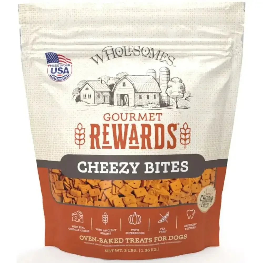 SPORTMIX Wholesomes Gourmet Rewards Biscuit Dog Treats Cheezy Bite - Talis Us