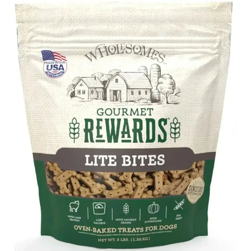 SPORTMIX Wholesomes Gourmet Rewards Biscuit Dog Treats Lite Bites - Talis Us