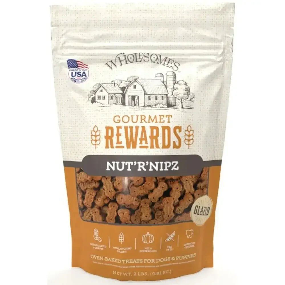 SPORTMIX Wholesomes Gourmet Rewards Biscuit Dog Treats Nut R Nipz - Talis Us