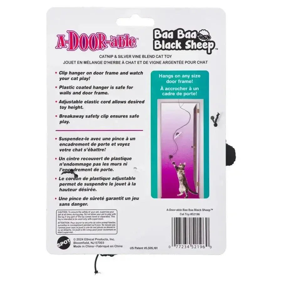 Spot Baa Baa Sheep A - door - able Cat Toy - Talis Us