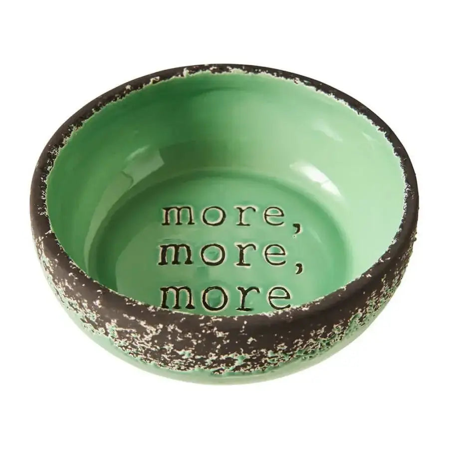Spot More More Ceramic Dog Bowl - Talis Us