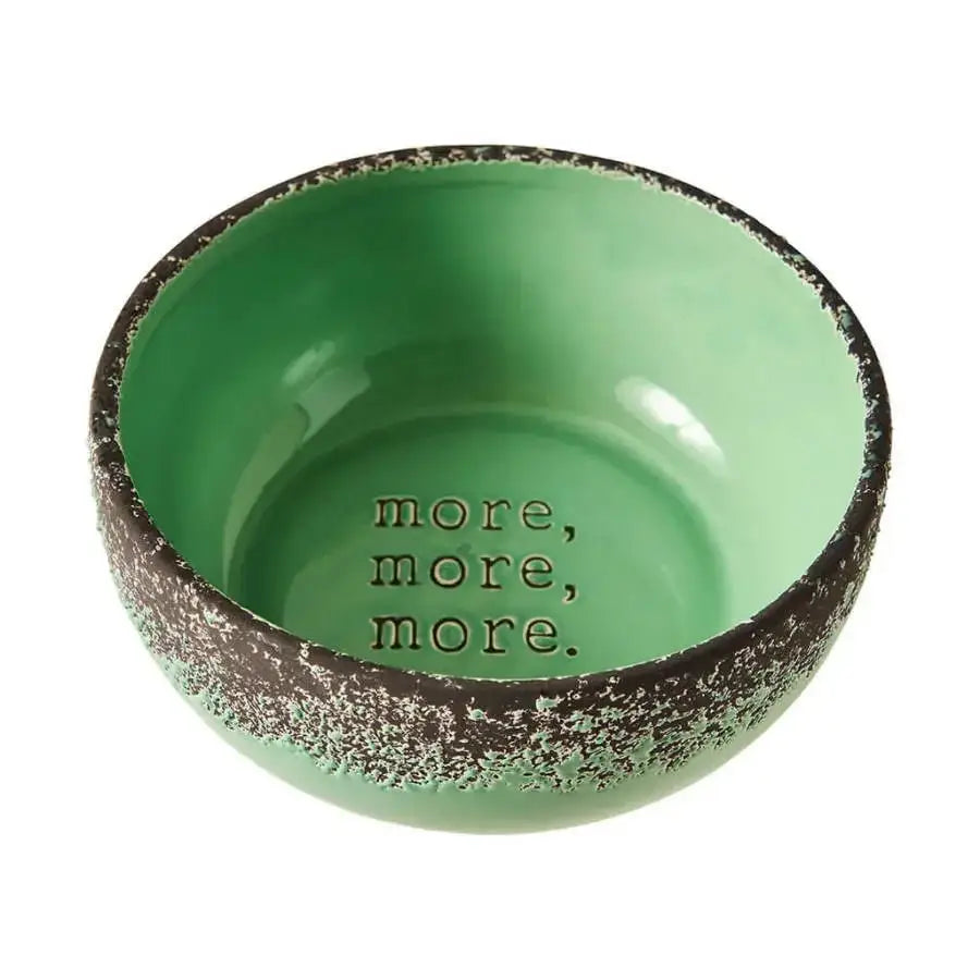 Spot More More Ceramic Dog Bowl - Talis Us