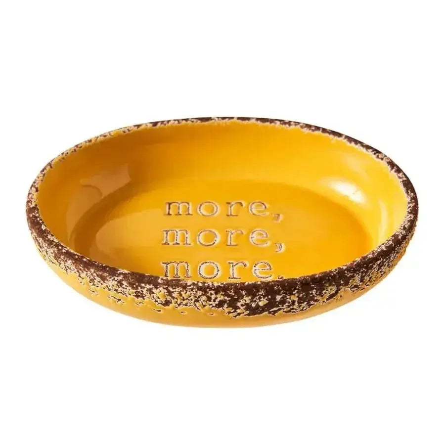 Spot More More Ceramic Cat Bowl 6 in - Talis Us