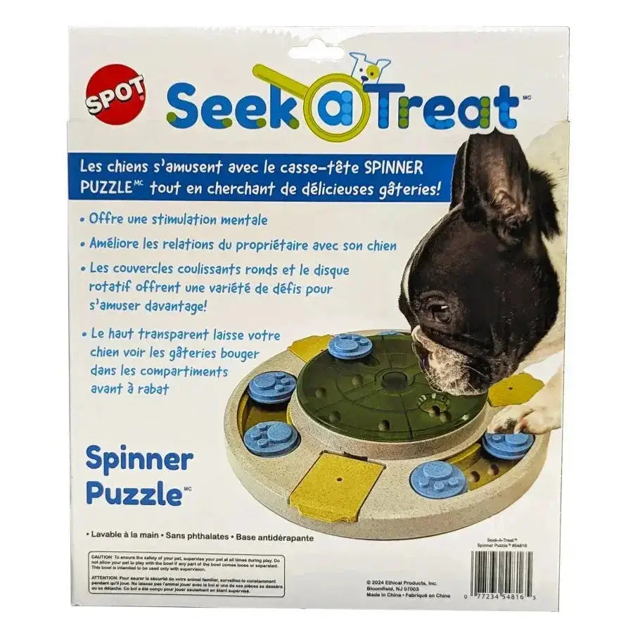 Spot Seek - A - Treat Spinner Puzzle Dog Toy - Talis Us