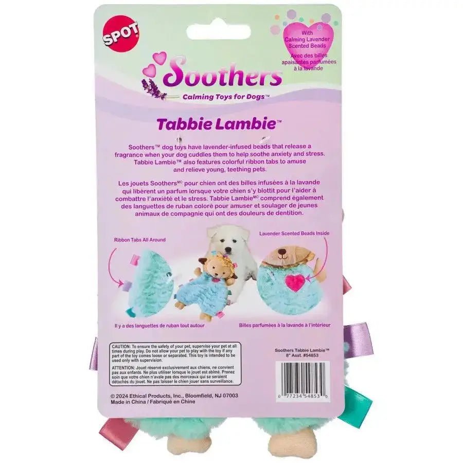 Spot Soothers Tabbie Lambie Dog Toy Assorted - Talis Us