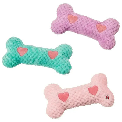Spot Soothers Warm Hug Bone Dog Toy Assorted - Talis Us