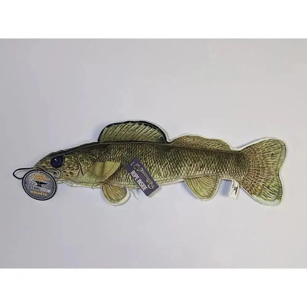 Steel Dog Denim Fish Dog Toys with Rope - Talis Us