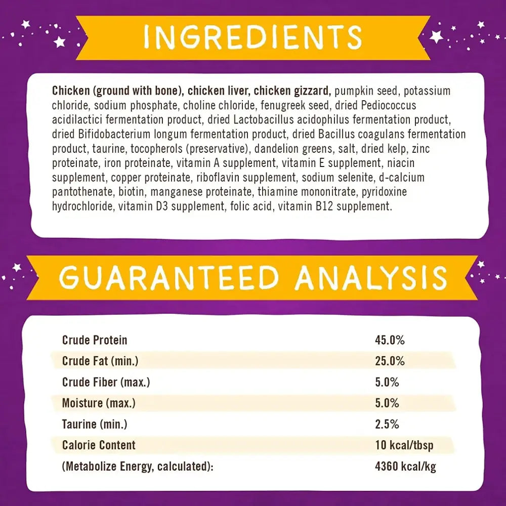 Stella & Chewys Cat Freeze-Dried Marie Magical Dinner Dust Chicken 7Oz Stella & Chewy's