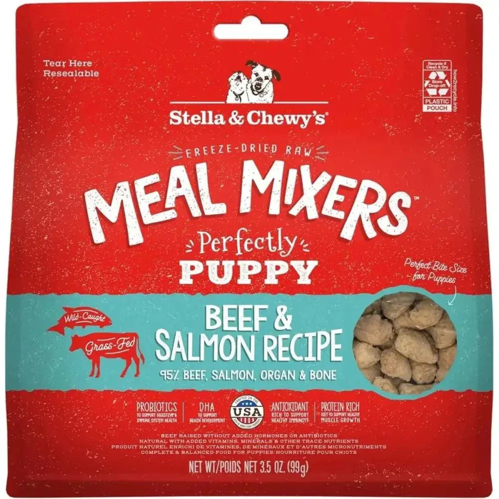 Stella & Chewy's Freeze Dried Beef and Salmon Meal Mixer Puppy Food - Talis Us