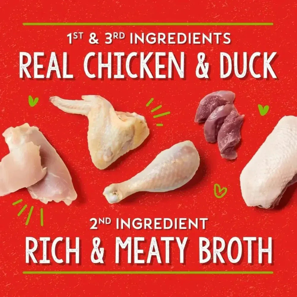 Stella & Chewy's Lil Bites Savory Stews Chicken & Duck in Broth Dog 12 / 2.7 oz - Talis Us