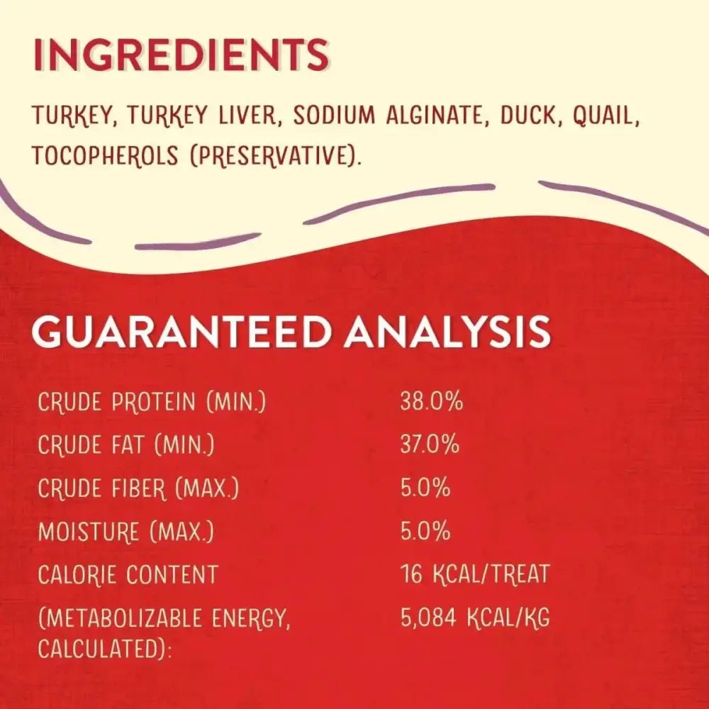 Stella & Chewy's Wild Weenies Freeze Dried Game Bird Dog Treats 3.25 oz - Talis Us