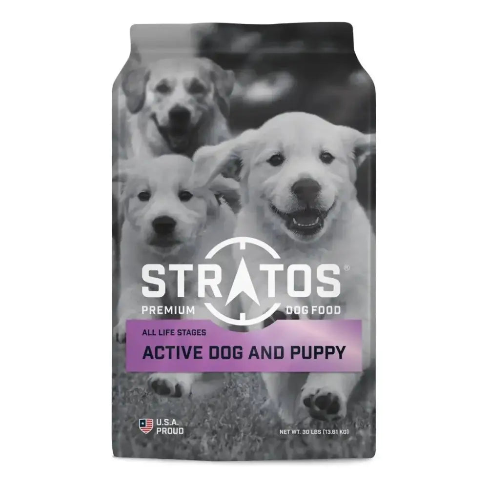 Stratos Active Dog & Puppy Dry Dog Food 30 lb - Talis Us