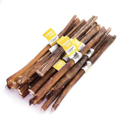Supercan 12 inch Standard Odor Free Bully Sticks Case of 50 - Talis Us