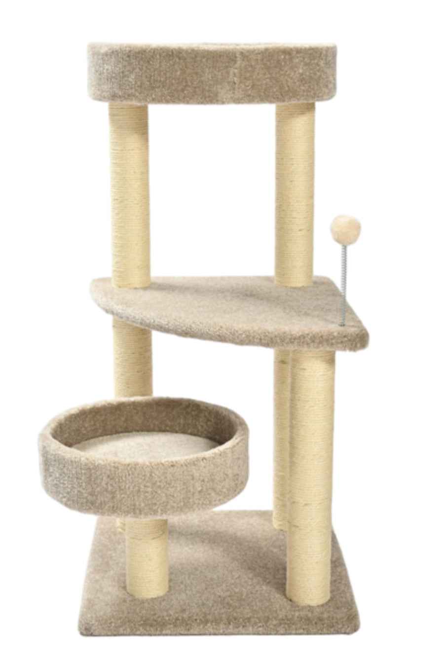 Max & Marlow Multi Level Carpet Cat Tower