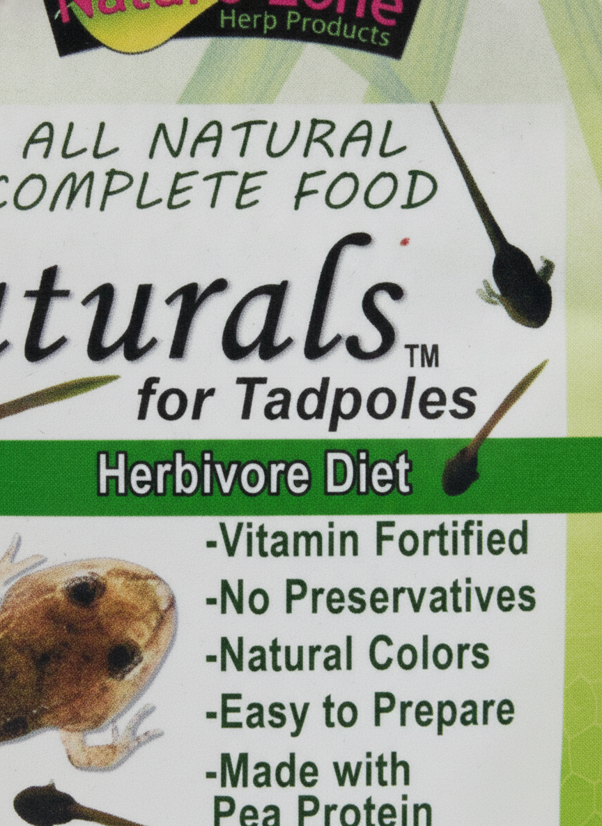 Nature Zone Naturals Tadpole Food Herbivore Diet 2 oz